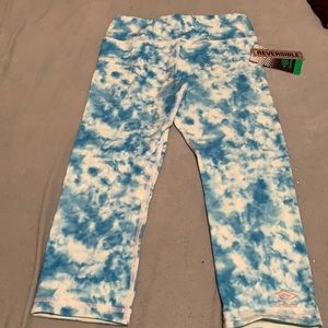 Reversible capris never worn with tags